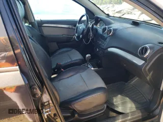 2009 Chevrolet Aveo 2LT with VIN KL1TG66E29B347370, listed as a Copart auction lot 72695624 with 129,479 mi miles and Salvage title. Bid and sale history available at DreamBid. Image 7.