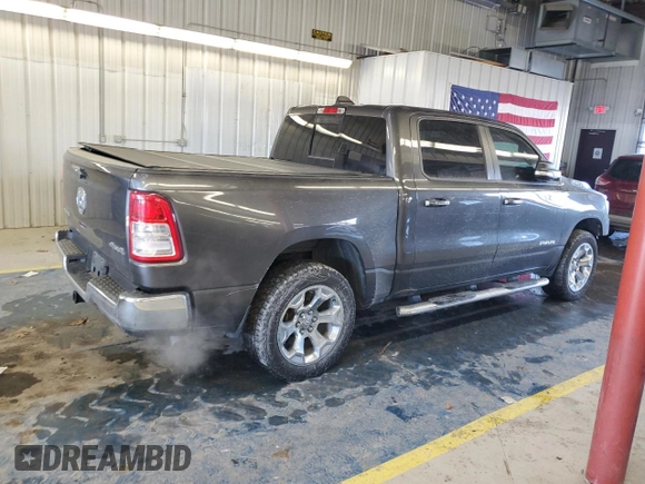 2019 Ram 1500 Big Horn/Lone Star with VIN 1C6RRFFG8KN796885, listed as a Copart auction lot 88307845 with 110,643 mi miles and Salvage Title. Bid and sale history available at carsss.com. Image 3.
