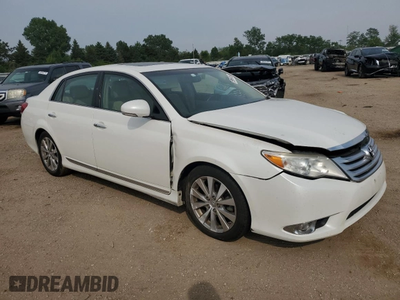 2011 Toyota Avalon with VIN 4T1BK3DB1BU430191, listed as a Copart auction lot 59849455 with 163,170 mi miles and Salvage title. Bid and sale history available at DreamBid. Image 4.