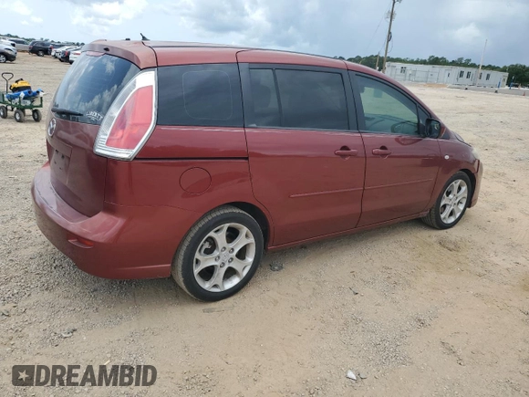 2008 Mazda 5 Sport with VIN JM1CR293180320922, listed as a Copart auction lot 54183695 with 206,823 mi miles and Salvage title. Bid and sale history available at DreamBid. Image 3.