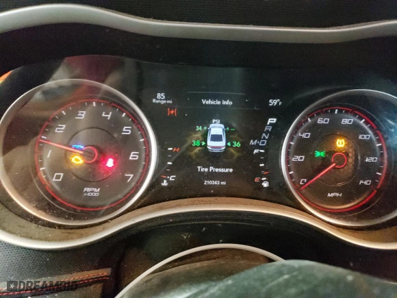 2017 Dodge Charger SXT with VIN 2C3CDXHG3HH563020, listed as a Copart auction lot 48407845 with 210,343 mi miles and Salvage Title. Bid and sale history available at carsss.com. Image 9.