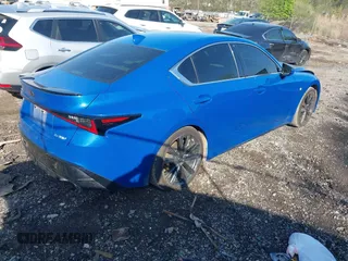 2022 Lexus IS 350 F Sport with VIN JTHGZ1B20N5049510, listed as a IAAI auction lot 41920822 with 127,601 mi miles and . Bid and sale history available at DreamBid. Image 4.