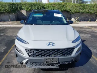 2022 Hyundai Kona SEL with VIN KM8K62AB8NU832281, listed as a IAAI auction lot 40632207 with 70,885 mi miles and . Bid and sale history available at DreamBid. Image 12.