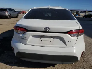 2023 Toyota Corolla LE with VIN 5YFB4MDE6PP002670, listed as a Copart auction lot 50578335 with 32,573 mi miles and Salvage Title. Bid and sale history available at carsss.com. Image 6.
