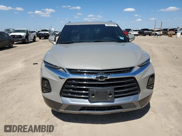 2022 Chevrolet Blazer Premier with VIN 3GNKBFRS9NS136225, listed as a Copart auction lot 69994144 with 37,371 mi miles and Salvage title. Bid and sale history available at DreamBid. Image 5.
