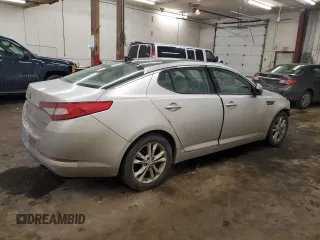 2012 Kia Optima EX with VIN 5XXGN4A67CG061858, listed as a Copart auction lot 43562795 with 168,789 mi miles and Salvage Title. Bid and sale history available at carsss.com. Image 3.