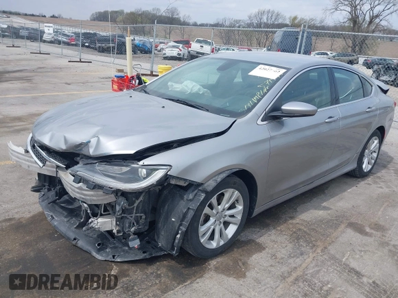 2015 Chrysler 200 Limited with VIN 1C3CCCAB8FN574495, listed as a IAAI auction lot 42027962 with 164,490 mi miles and . Bid and sale history available at DreamBid. Image 2.