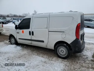 2016 Ram ProMaster City Cargo Tradesman with VIN ZFBERFAT1G6B72705, listed as a Copart auction lot 44569235 with 229,148 mi miles and Clean title. Bid and sale history available at DreamBid. Image 2.