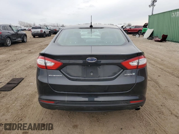 2015 Ford Fusion S Hybrid with VIN 3FA6P0UU7FR200049, listed as a Copart auction lot 44053695 with 108,914 mi miles and Salvage Title. Bid and sale history available at carsss.com. Image 6.