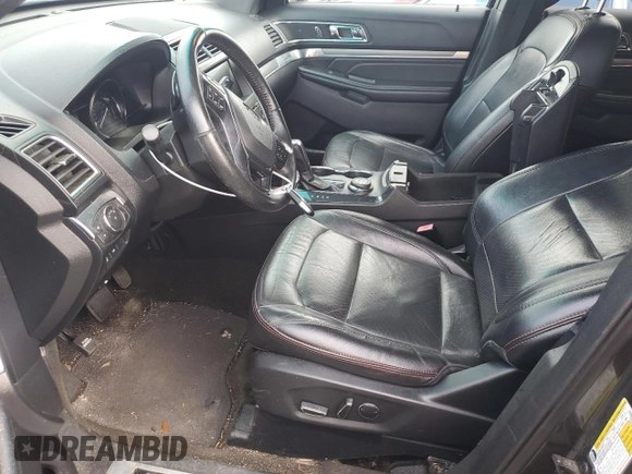 2017 Ford Explorer Sport with VIN 1FM5K8GT2HGB72298, listed as a Copart auction lot 63648375 with 162,178 mi miles and Salvage title. Bid and sale history available at DreamBid. Image 7.