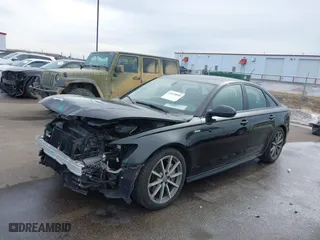 2016 Audi A6 3.0T Premium Plus with VIN WAUFGAFC7GN007938, listed as a IAAI auction lot 41618890 with 90357 miles. Bid and sale history available at carsss.com. Image 17.