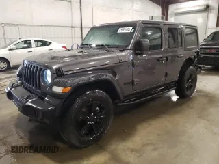 2023 Jeep Wrangler Sport Altitude with VIN 1C4HJXDG0PW679789, listed as a Copart auction lot 65991094 with 13,503 mi miles and Salvage Title. Bid and sale history available at DreamBid. Image 1.