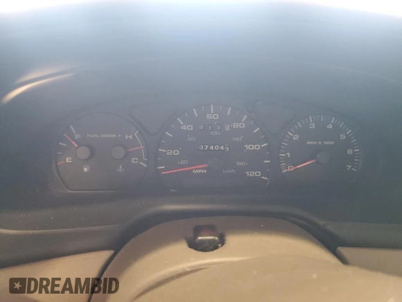 2002 Mercury Sable GS with VIN 1MEFM50U72G650578, listed as a Copart auction lot 62320635 with 74,043 mi miles and Salvage title. Bid and sale history available at DreamBid. Image 9.