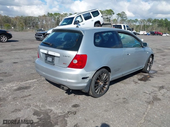 2002 Honda Civic Si with VIN SHHEP33572U304861, listed as a IAAI auction lot 41775906 with 226,587 mi miles. Bid and sale history available at carsss.com. Image 4.