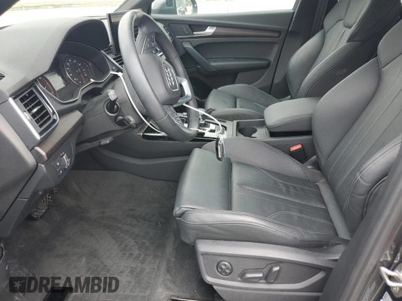 2023 Audi Q5 Sportback S line Premium with VIN WA14AAFY8P2074065, listed as a Copart auction lot 56874145 with 16,659 mi miles and Salvage title. Bid and sale history available at DreamBid. Image 7.
