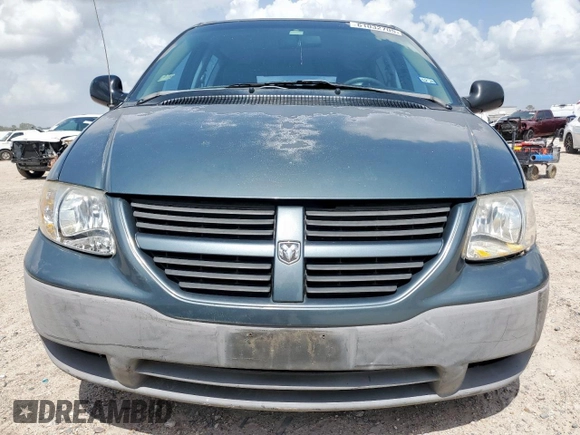 2007 Dodge Caravan SE with VIN 1D4GP25R67B188845, listed as a Copart auction lot 61032705 with 159,853 mi miles and Salvage title. Bid and sale history available at DreamBid. Image 5.