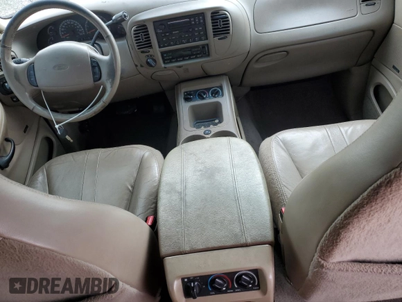 2001 Ford Expedition Eddie Bauer with VIN 1FMFU18LX1LB38238, listed as a Copart auction lot 49727045 with 174,183 mi miles and Salvage title. Bid and sale history available at DreamBid. Image 8.