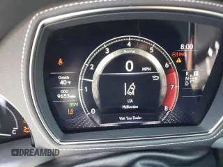 2019 Lexus LS with VIN JTHC51FF1K5007446, listed as a Copart auction lot 51824615 with 9,653 mi miles and Salvage Title. Bid and sale history available at carsss.com. Image 9.