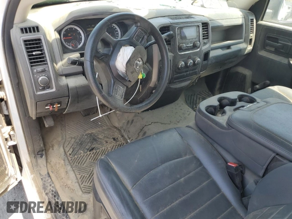 2015 Ram 1500 Express with VIN 3C6JR7AT7FG605706, listed as a Copart auction lot 62544665 with 77,670 mi miles and Salvage title. Bid and sale history available at DreamBid. Image 8.