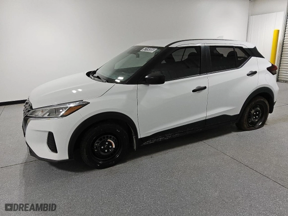 2022 Nissan Kicks S with VIN 3N1CP5BV3NL514520, listed as a Copart auction lot 53159385 with 73,390 mi miles and Clean Title. Bid and sale history available at carsss.com. Image 1.