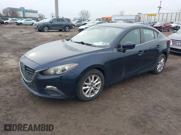 2014 Mazda 3 i Touring with VIN JM1BM1V7XE1170425, listed as a IAAI auction lot 41557903 with 111,946 mi miles and . Bid and sale history available at DreamBid. Image 2.