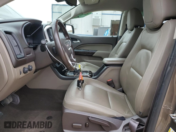 2015 GMC Canyon 4WD SLT with VIN 1GTG6CE38F1197665, listed as a Copart auction lot 51290925 with 22,223 mi miles and Salvage Title. Bid and sale history available at carsss.com. Image 7.
