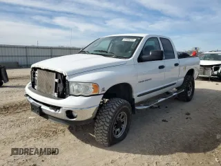 2004 Dodge 2500 SLT with VIN 3D7KU28624G113344, listed as a Copart auction lot 47438205 with 211,716 mi miles and Salvage Title. Bid and sale history available at carsss.com. Image 1.