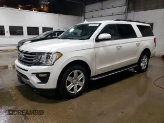 2019 Ford Expedition Max XLT z VIN 1FMJK1JT2KEA70078, wystawiony jako Copart lot #43243845 z przebiegiem 69 661 mil mil oraz Szkoda całkowita • Salvage title. Historia ofert i sprzedaży dostępna na DreamBid. Obrazek 1.