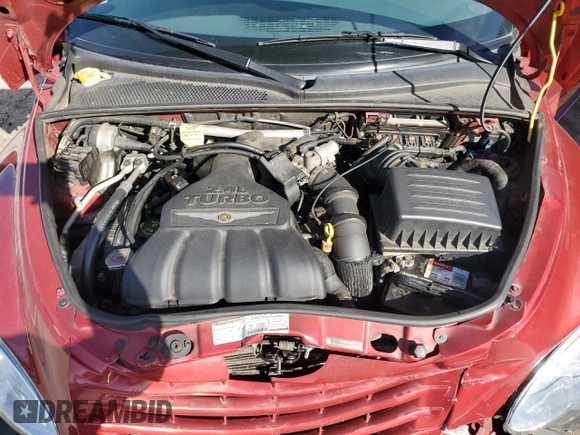 2008 Chrysler PT Cruiser with VIN 3A8FY58828T114972, listed as a Copart auction lot 46430785 with 99,468 mi miles and Salvage Title. Bid and sale history available at DreamBid. Image 11.