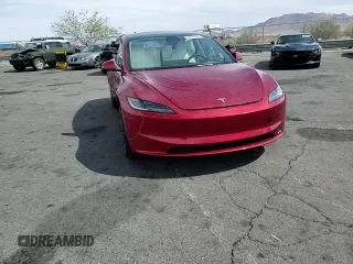 2025 Tesla Model 3 Long Range с VIN 5YJ3E1EA6SF908026, выставлен на аукционе Copart как лот 52297095 с пробегом 3 635 миль миль и Списание • Salvage title. История ставок и продаж доступна на DreamBid. Изображение 10.