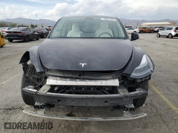 2022 Tesla Model Y Performance with VIN 7SAYGDEF1NF407985, listed as a Copart auction lot 53831325 with 41,225 mi miles and Salvage title. Bid and sale history available at DreamBid. Image 5.