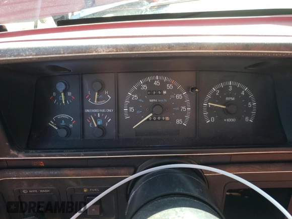 1989 Ford F-150 with VIN 1FTDF15Y6KNA22210, listed as a Copart auction lot 44724685 with 50,009 mi miles and Salvage Title. Bid and sale history available at carsss.com. Image 9.