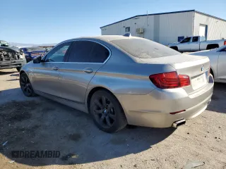 2013 BMW 5 Series 550i with VIN WBAFR9C57DDX80358, listed as a Copart auction lot 47297995 with 120,158 mi miles and Clean Title. Bid and sale history available at carsss.com. Image 2.