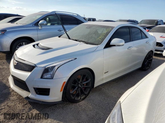 2017 Cadillac ATS-V z VIN 1G6AN5SY7H0212057, wystawiony jako Copart lot #74587054 z przebiegiem Nie podano mil oraz Szkody całkowita. Historia ofert i sprzedaży dostępna na DreamBid. Obrazek 1.