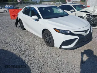 2023 Toyota Camry SE with VIN 4T1G11AKXPU768990, listed as a IAAI auction lot 42118544 with 53,064 mi miles. Bid and sale history available at carsss.com. Image 1.