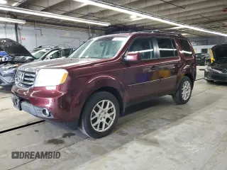 2012 Honda Pilot EX-L with VIN 5FNYF4H5XCB019508, listed as a Copart auction lot 64127735 with 209,369 mi miles and Clean title. Bid and sale history available at DreamBid. Image 1.