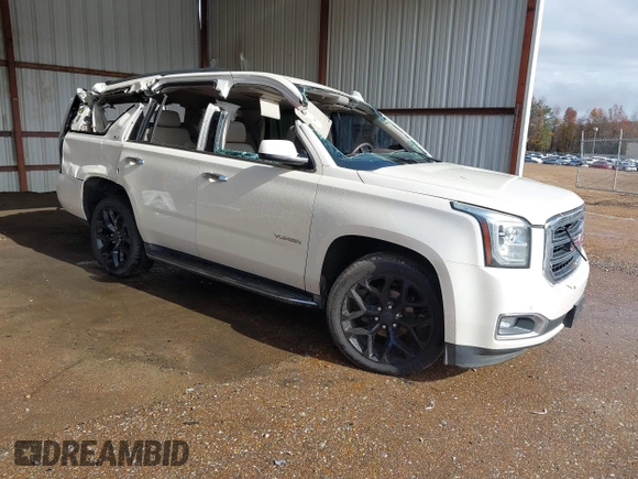2015 GMC Yukon SLT with VIN 1GKS2BKC6FR612606, listed as a IAAI auction lot 41096580 with Not Provided miles and . Bid and sale history available at DreamBid. Image 1.