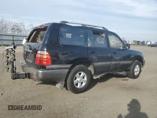 1998 Toyota Land Cruiser with VIN JT3HT05J5W0013478, listed as a Copart auction lot 87734595 with 307,871 mi miles and Salvage Title. Bid and sale history available at carsss.com. Image 3.