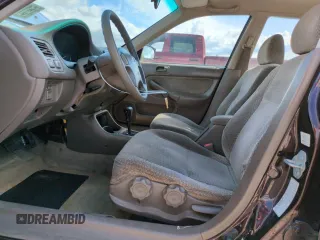 2000 Honda Civic LX with VIN 1HGEJ6673YL047996, listed as a Copart auction lot 51451505 with 216,329 mi miles and Clean Title. Bid and sale history available at DreamBid. Image 7.