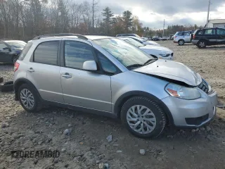 2013 Suzuki SX4 Crossover with VIN JS2YB5A35D6100865, listed as a Copart auction lot 78676634 with 126,858 mi miles and Salvage Title. Bid and sale history available at carsss.com. Image 4.