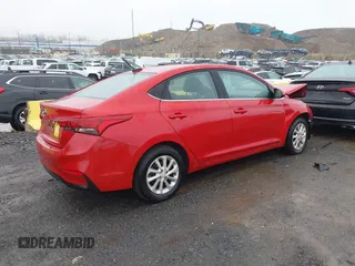 2022 Hyundai Accent SE with VIN 3KPC24A69NE180546, listed as a IAAI auction lot 40977460 with 16,559 mi miles and . Bid and sale history available at carsss.com. Image 4.