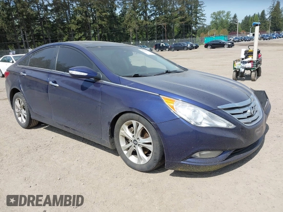 2012 Hyundai Sonata 2.4L Limited PZEV with VIN 5NPEC4ACXCH330183, listed as a IAAI auction lot 42094691 with 108,680 mi miles. Bid and sale history available at carsss.com. Image 1.