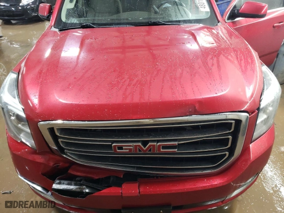 2015 GMC Yukon SLT with VIN 1GKS2BKC3FR619254, listed as a Copart auction lot 48015895 with 187,073 mi miles and Salvage Title. Bid and sale history available at carsss.com. Image 12.