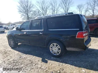 2008 Lincoln Navigator L with VIN 5LMFL28598LJ16989, listed as a Copart auction lot 42870485 with 202,262 mi miles and Salvage Title. Bid and sale history available at carsss.com. Image 2.