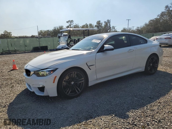2019 BMW M4 with VIN WBS4Y9C51KAG67058, listed as a Copart auction lot 81354064 with 63,350 mi miles and Salvage Title. Bid and sale history available at carsss.com. Image 1.