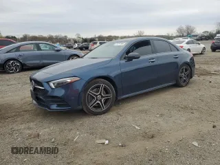2019 Mercedes-Benz A 220 with VIN WDD3G4FB6KW031266, listed as a Copart auction lot 51571765 with 72,851 mi miles and Salvage title. Bid and sale history available at DreamBid. Image 1.