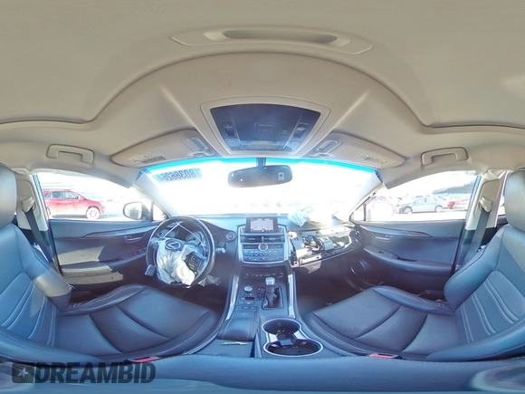 2015 Lexus NX 200t with VIN JTJBARBZXF2018747, listed as a Copart auction lot 80386264 with 86,721 mi miles and Salvage Title. Bid and sale history available at DreamBid. Image 14.