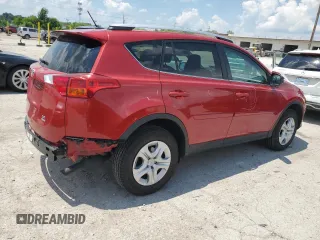 2015 Toyota RAV4 LE with VIN 2T3BFREV4FW245615, listed as a Copart auction lot 62726355 with 155,063 mi miles and Salvage title. Bid and sale history available at DreamBid. Image 3.