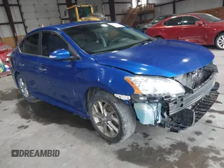 2015 Nissan Sentra S with VIN 3N1AB7AP1FY324823, listed as a IAAI auction lot 41523385 with 159,060 mi miles and . Bid and sale history available at DreamBid. Image 1.