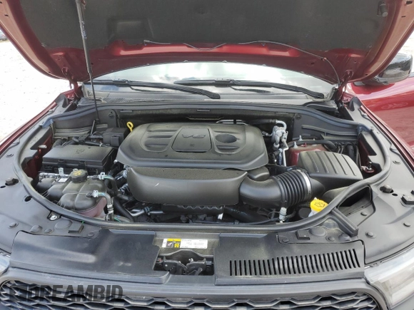 2021 Dodge Durango GT with VIN 1C4RDJDGXMC557625, listed as a Copart auction lot 51322735 with 52,518 mi miles and Salvage title. Bid and sale history available at DreamBid. Image 14.